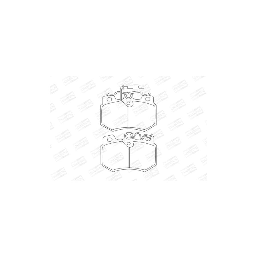 Champion 571320Ch Brake Pad Set