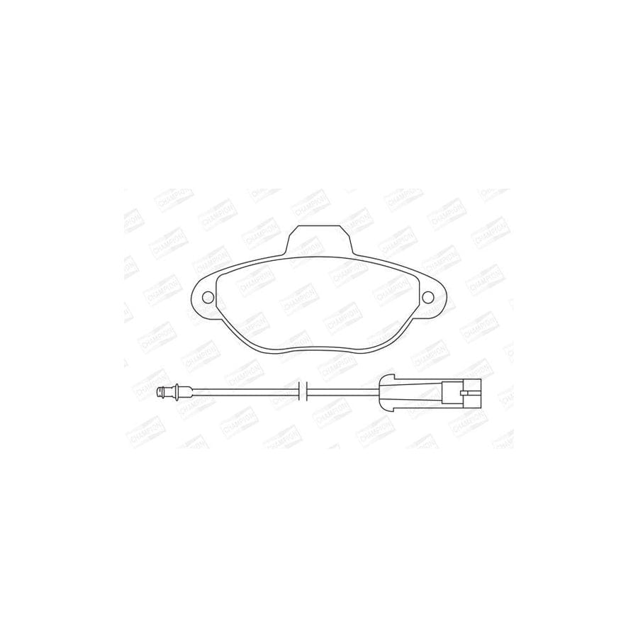 Champion 571523Ch Brake Pad Set