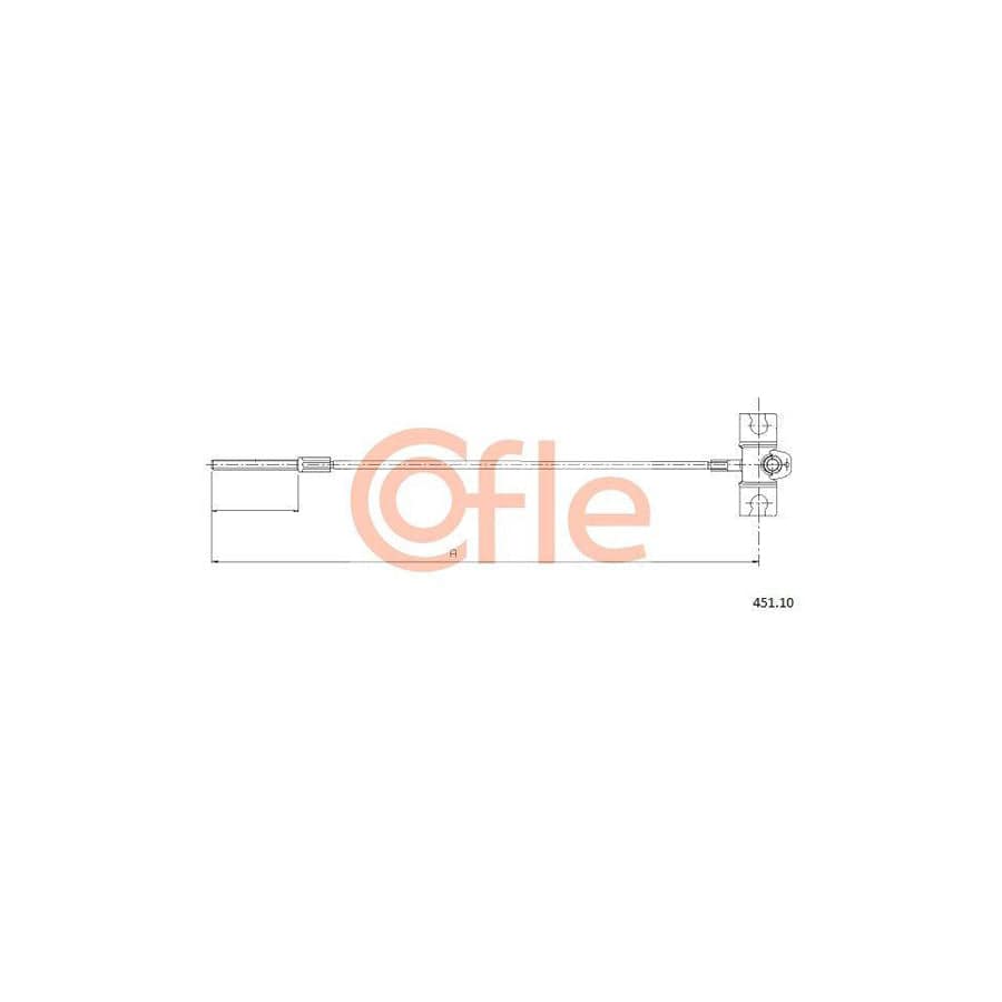 Cofle Bh.Bw008 Brake Hose for BMW X5 (E53)