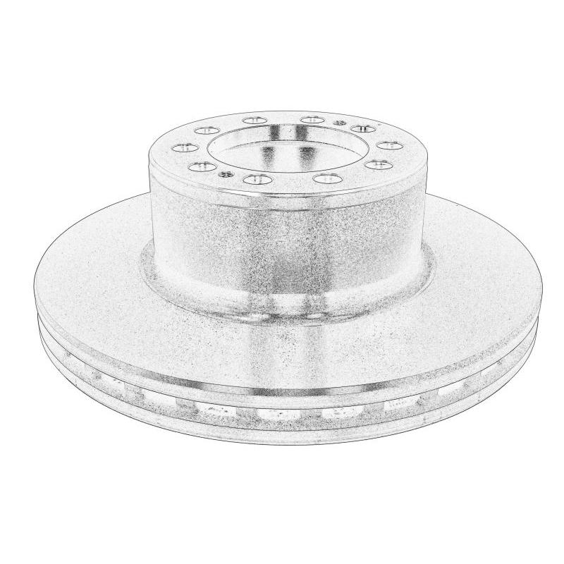 OE DB TRUCK 9434210412 Brake Disc
