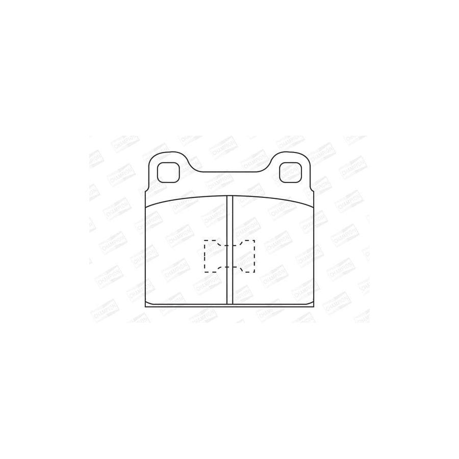 Champion 571232Ch Brake Pad Set