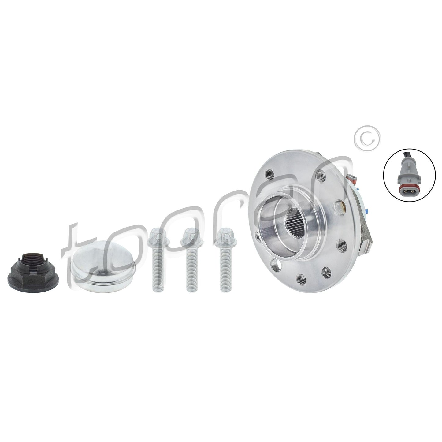 HANS PRIES HP207390 Wheel Hub