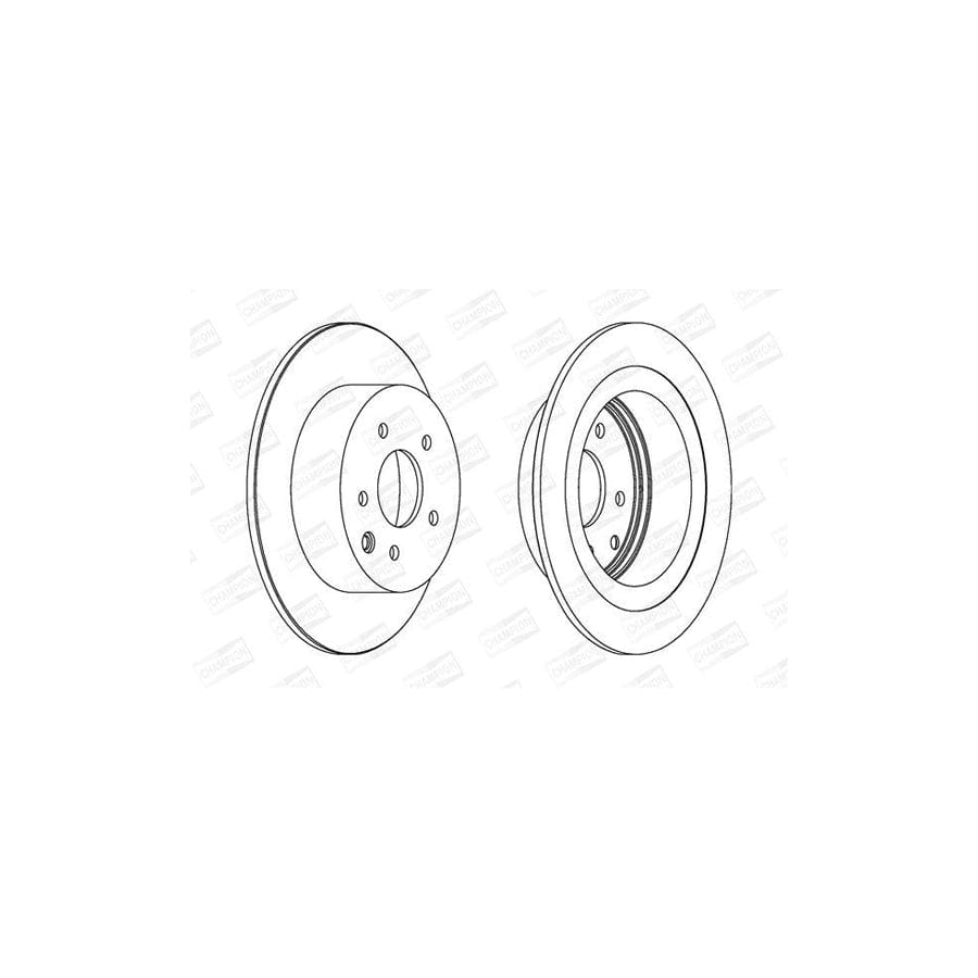 Champion 562576Ch Brake Disc