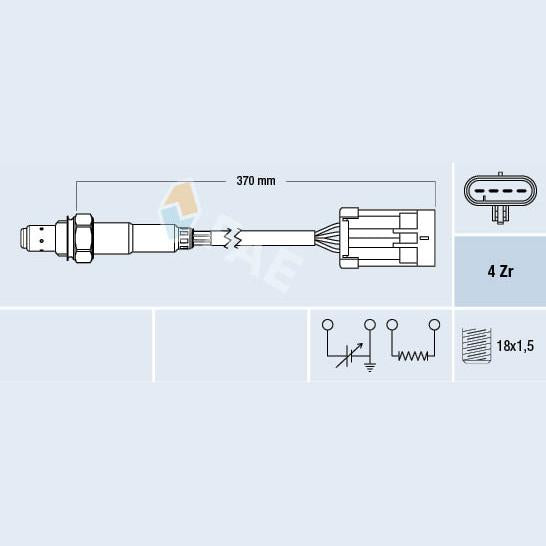 FAE AE77309 Lambda Sensor