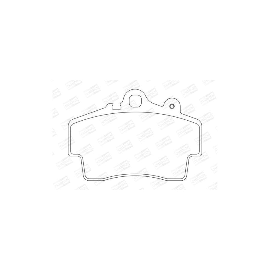Champion 573043Ch Brake Pad Set
