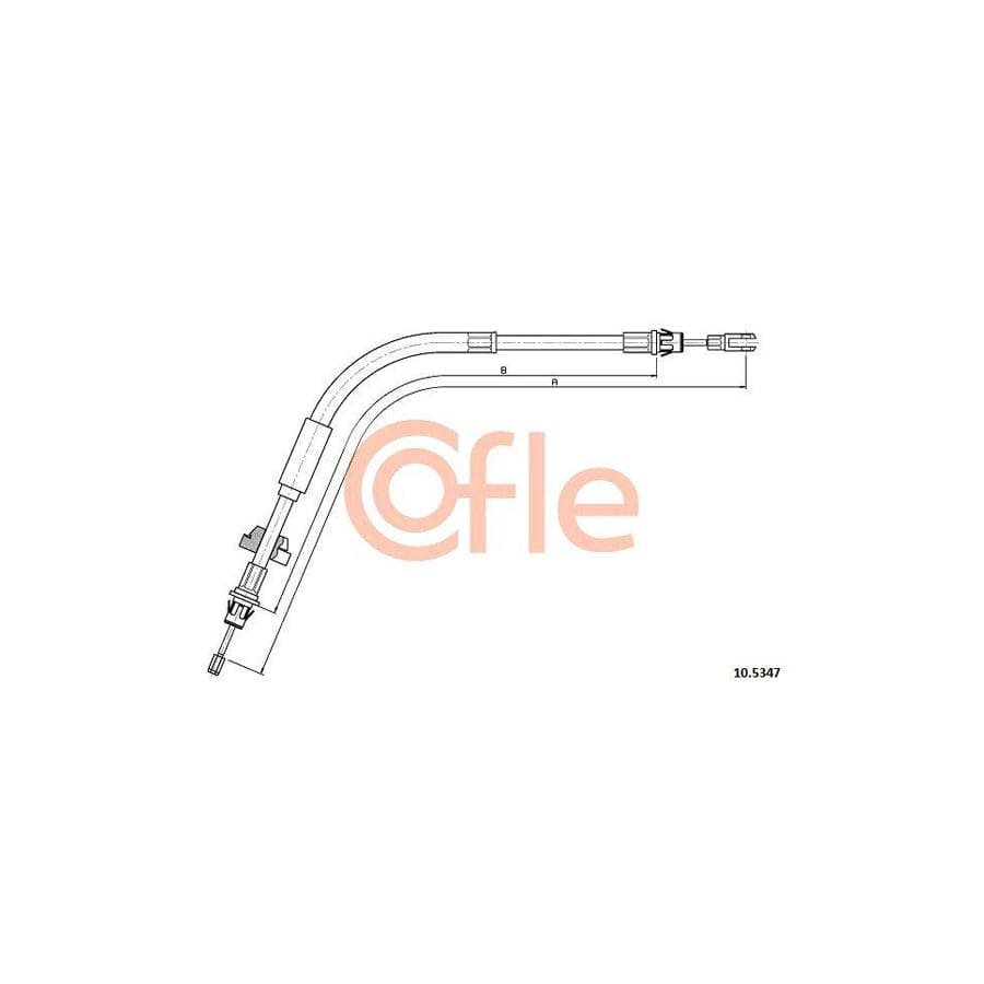 Cofle 10.5347 Hand Brake Cable