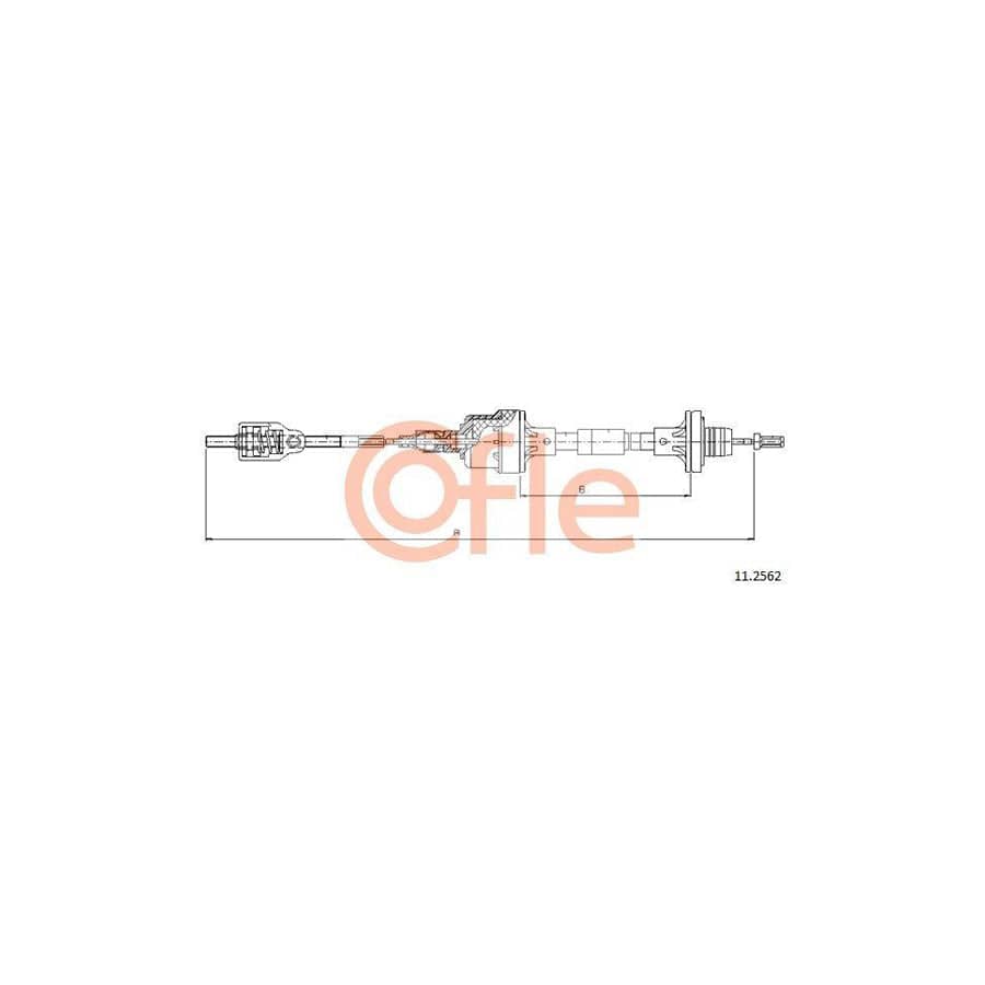 Cofle 11.2562 Clutch Cable