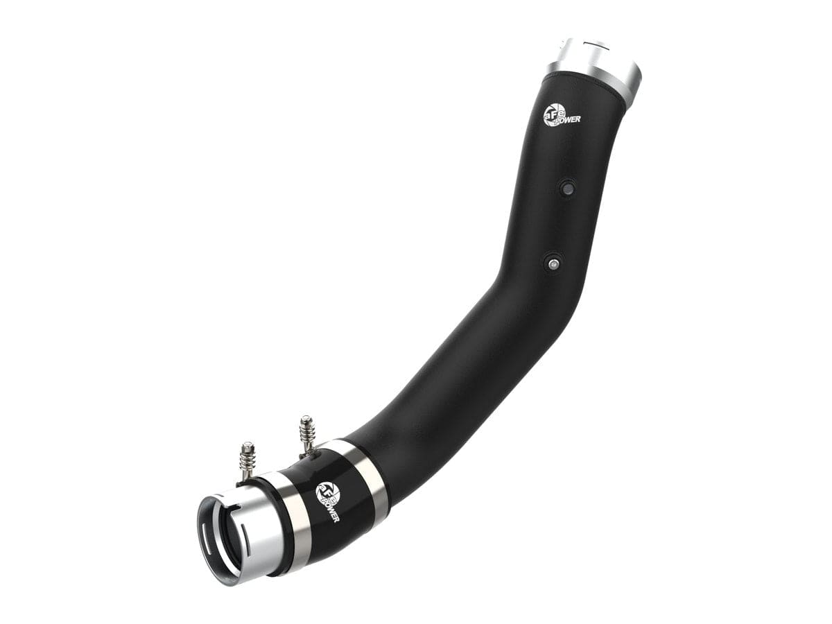 BladeRunner 3-1/2 IN Aluminum Cold Charge Pipe Black | ML Performance Car Parts