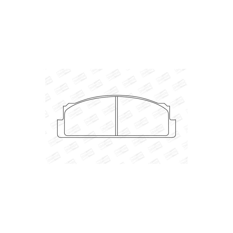 Champion 571226Ch Brake Pad Set