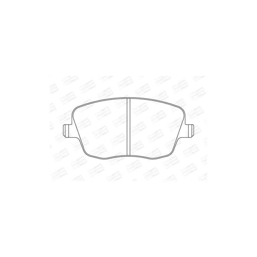 Champion 573101Ch Brake Pad Set