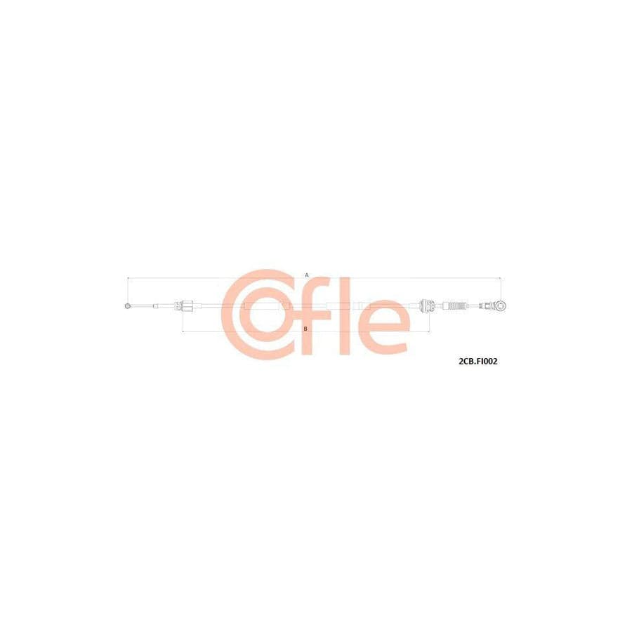 Cofle 2Cb.Fi002 Cable, Manual Transmission for Fiat 500L (351, 352)