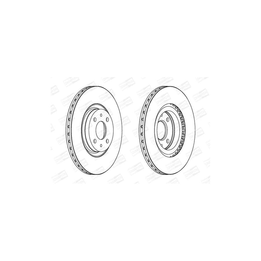 Champion 561508Ch Brake Disc