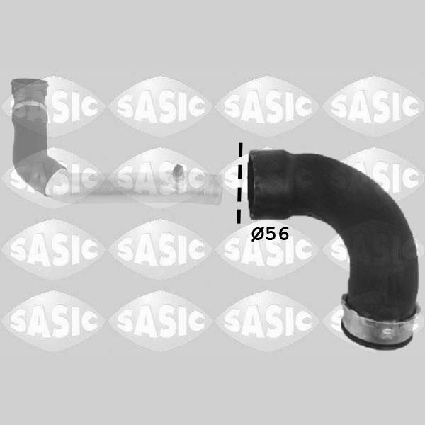 SASIC SAS3336123 Charge Air Hose
