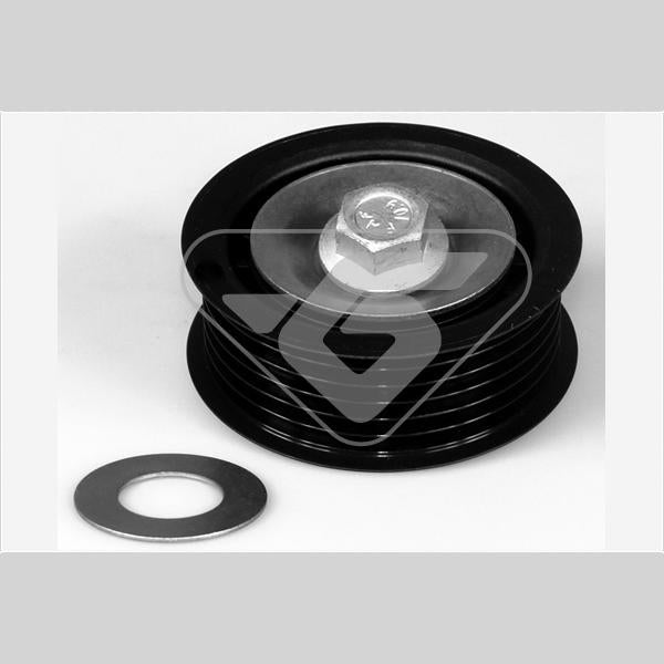 HUTCHINSON HUT0319 V-Ribbed Belt Deflection/Guide Pulley