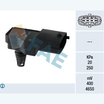 FAE AE15044 Intake Manifold Pressure Sensor