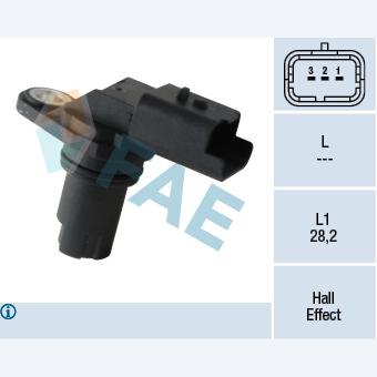 FAE AE79306 Camshaft Position Sensor