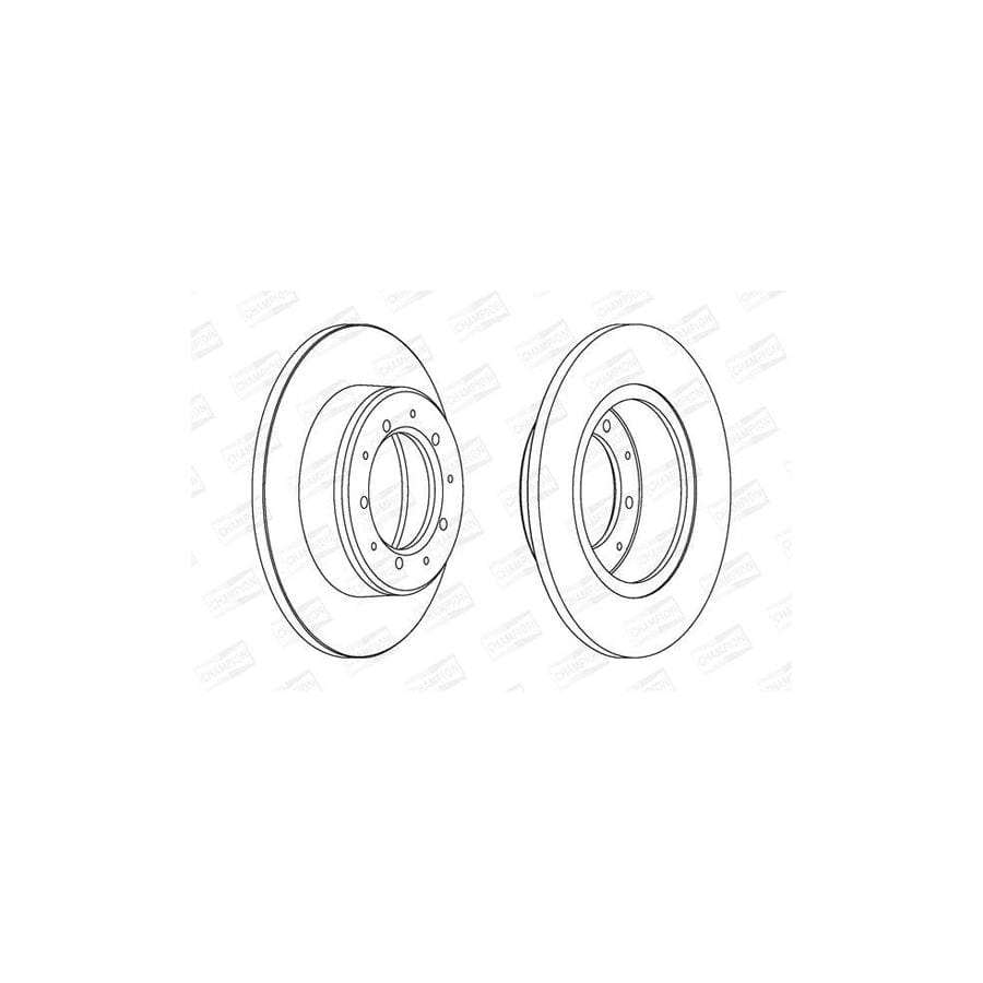 Champion 561353Ch Brake Disc