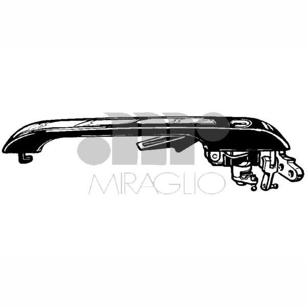 MIRAGLIO 80.765.05 Exterior Door Handle
