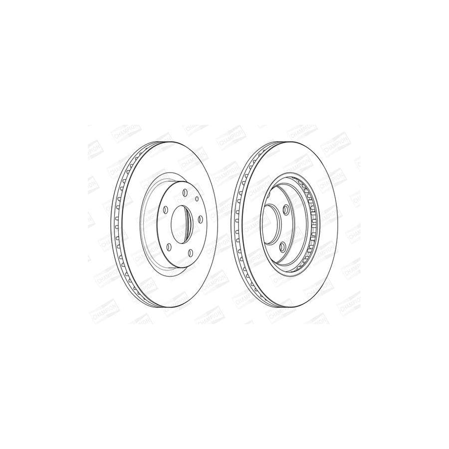 Champion 563119Ch Brake Disc