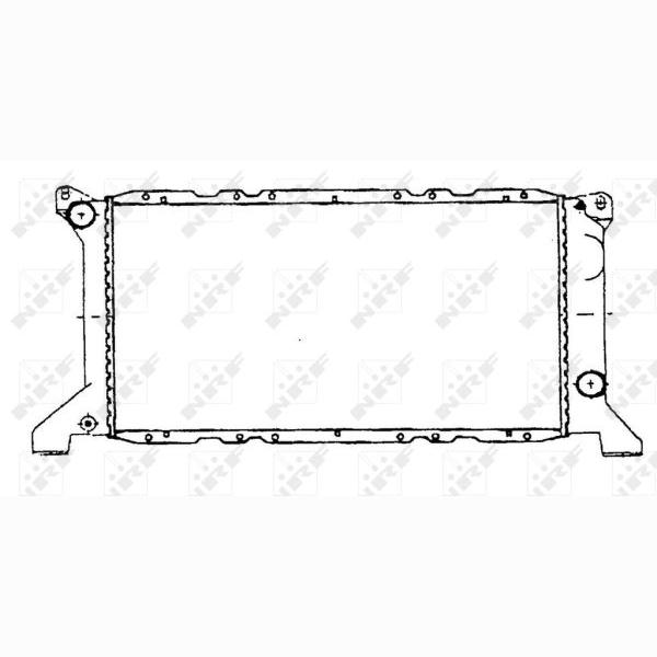 NRF NRF507373 Engine Radiator