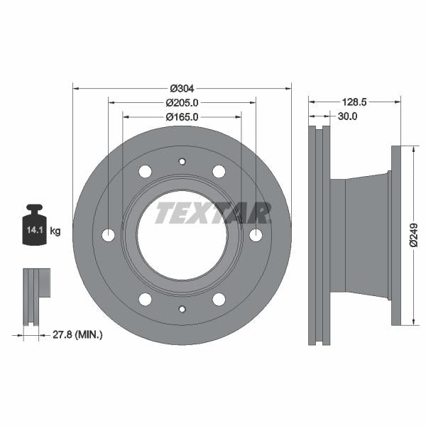 QUICK BRAKE QB113-1391X Brake Caliper Guide Sleeve Kit