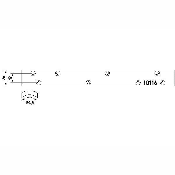 OE VW 8E0609721AF Parking Brake Cable Pull
