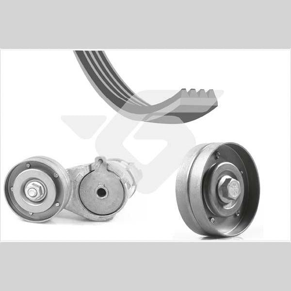 HUTCHINSON HUKHV201 V-Ribbed Belt Set