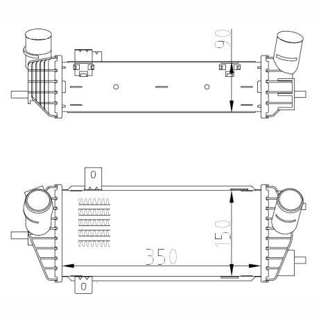 NRF NRF309070 Intercooler