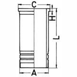 KOLBENSCHMIDT 89940110 Cylinder Liner