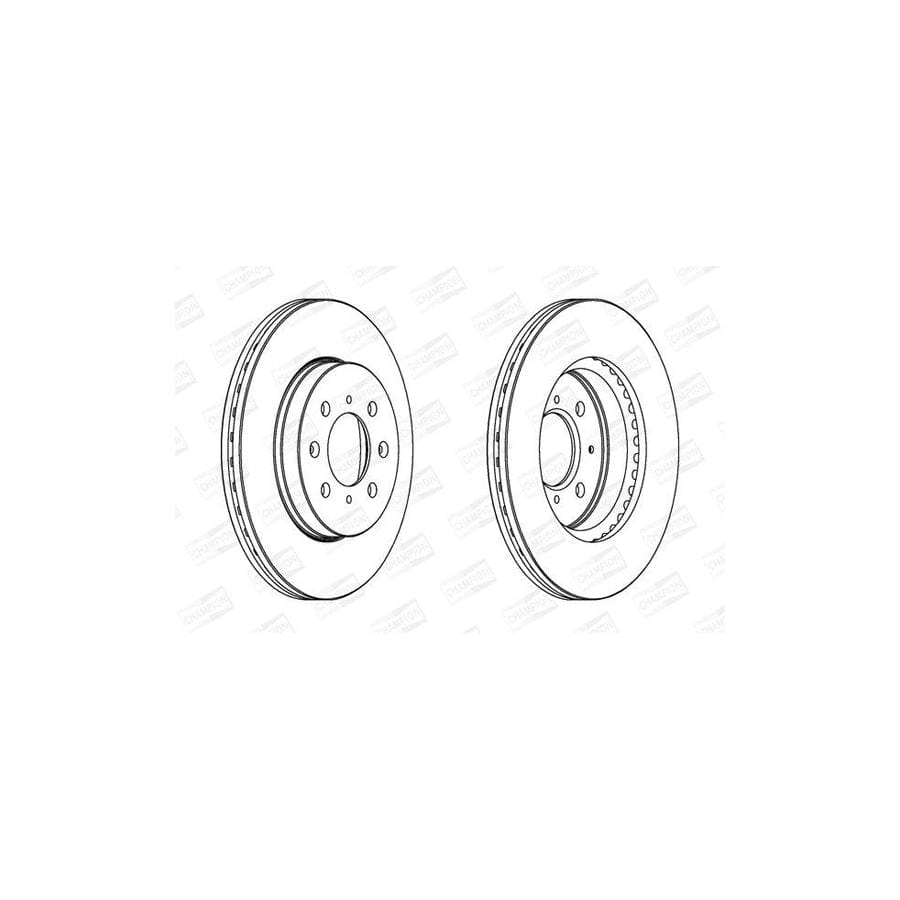 Champion 563065Ch Brake Disc