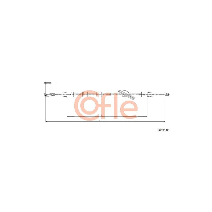 Cofle 10.9439 Hand Brake Cable