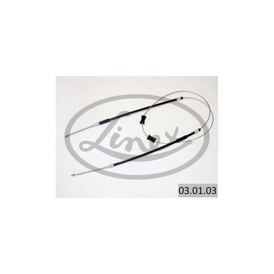 Linex 03.01.03 Cable, Service Brake for Audi 80 B2 (81, 85)