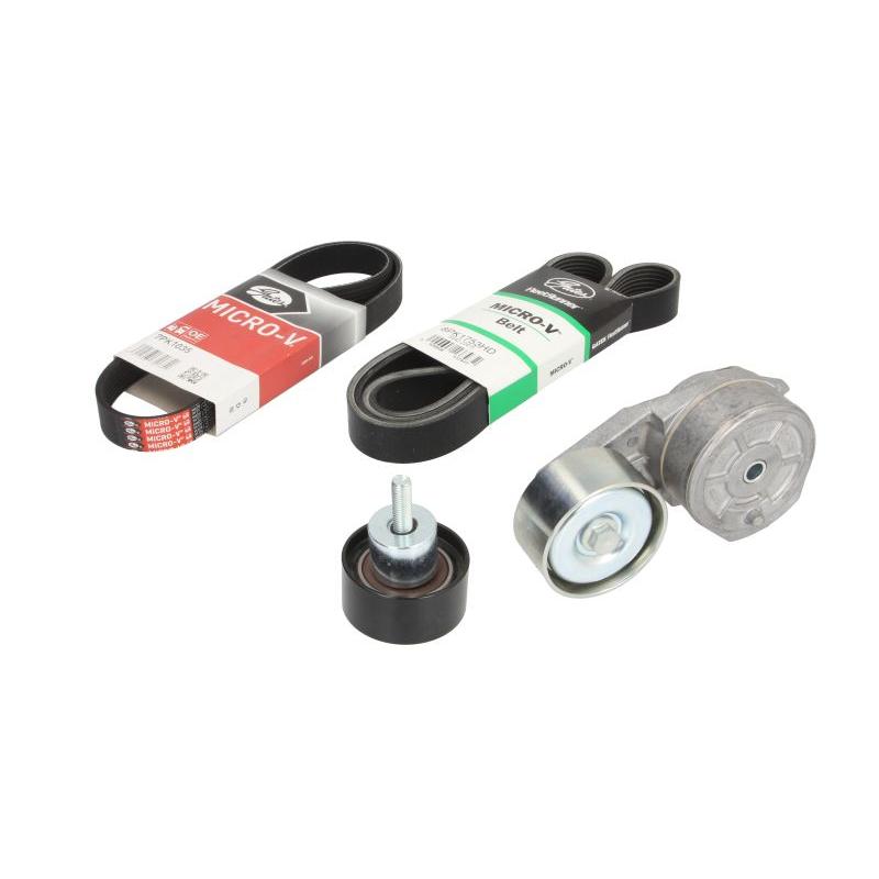 GATES GATK028PK1753HD V-Ribbed Belt Set