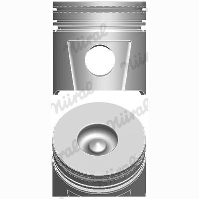 NURAL 87-123700-30 Piston