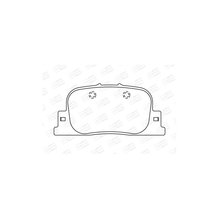 Champion 572559Ch Brake Pad Set