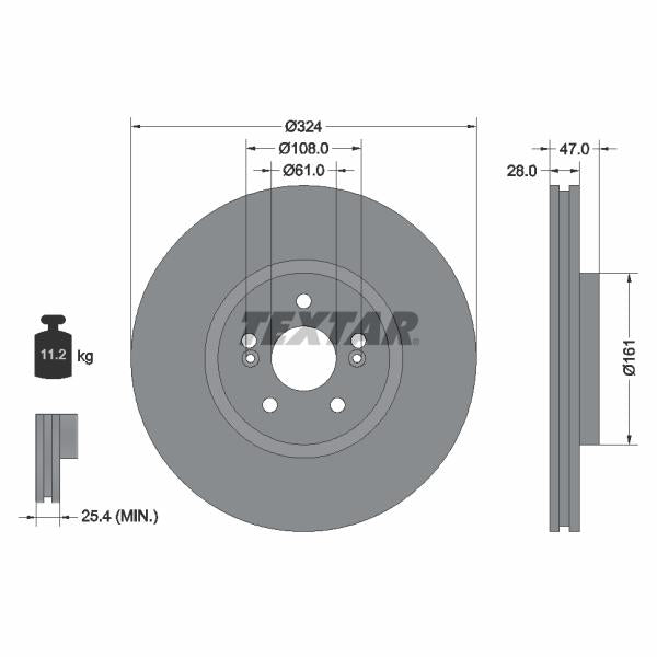 HERTH+BUSS JAKOPARTS J3322009 Brake Disc Splash Guard
