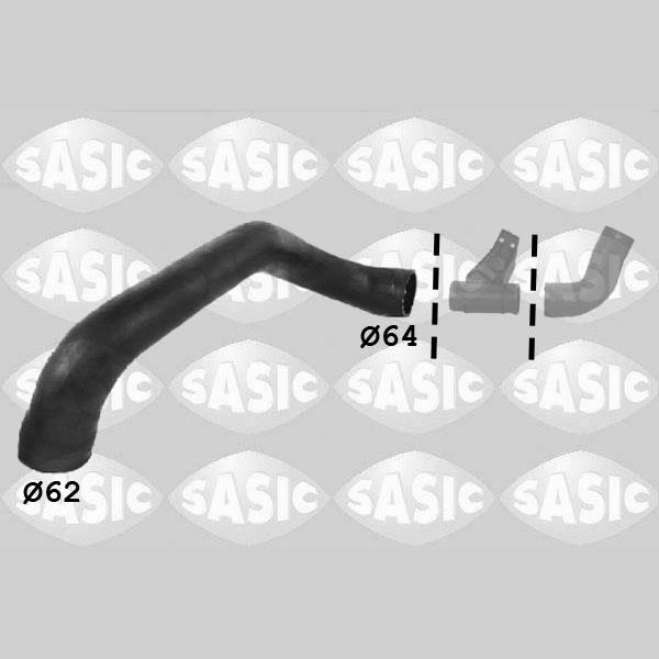 SASIC SAS3336091 Charge Air Hose