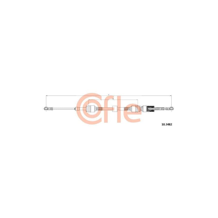 Cofle Bh.Vl005 Brake Hose