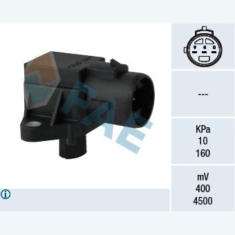 FAE AE15077 Intake Manifold Pressure Sensor