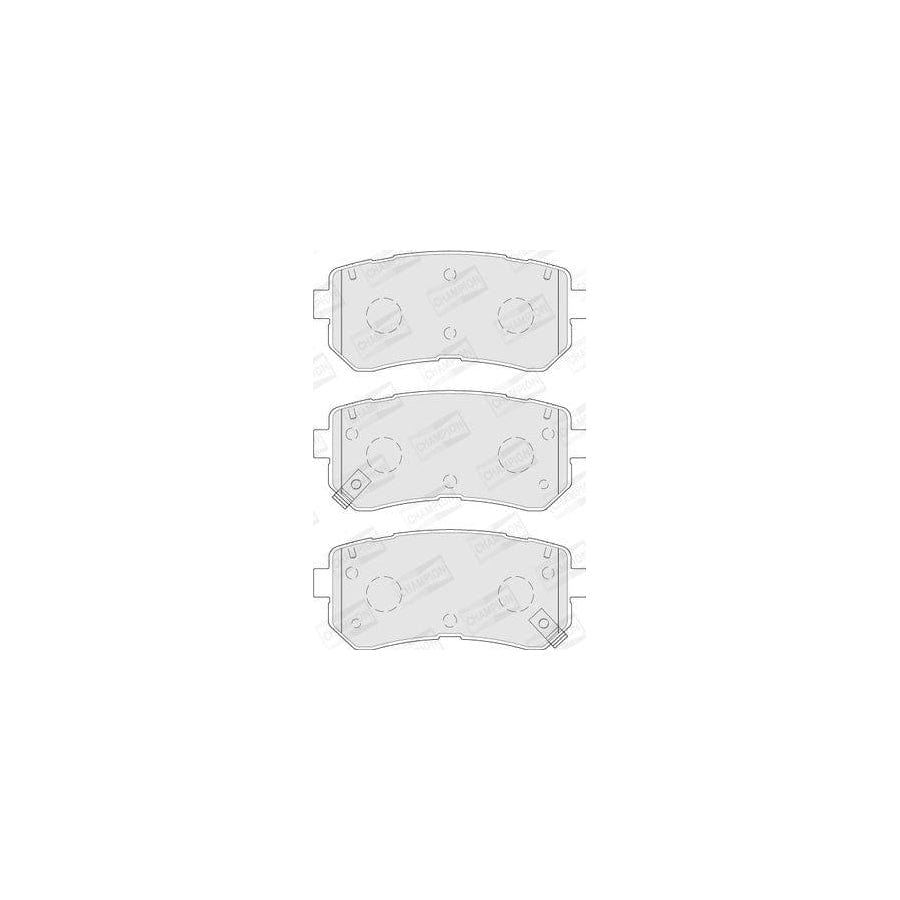 Champion 573830Ch Brake Pad Set