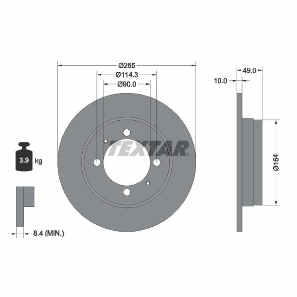 HERTH+BUSS JAKOPARTS J3273002 Brake Caliper Guide Sleeve Kit