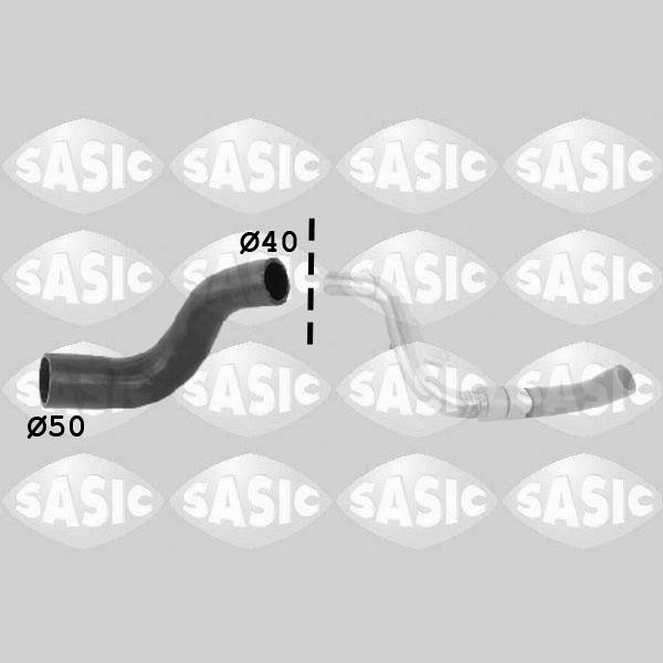 SASIC SAS3336068 Charge Air Hose
