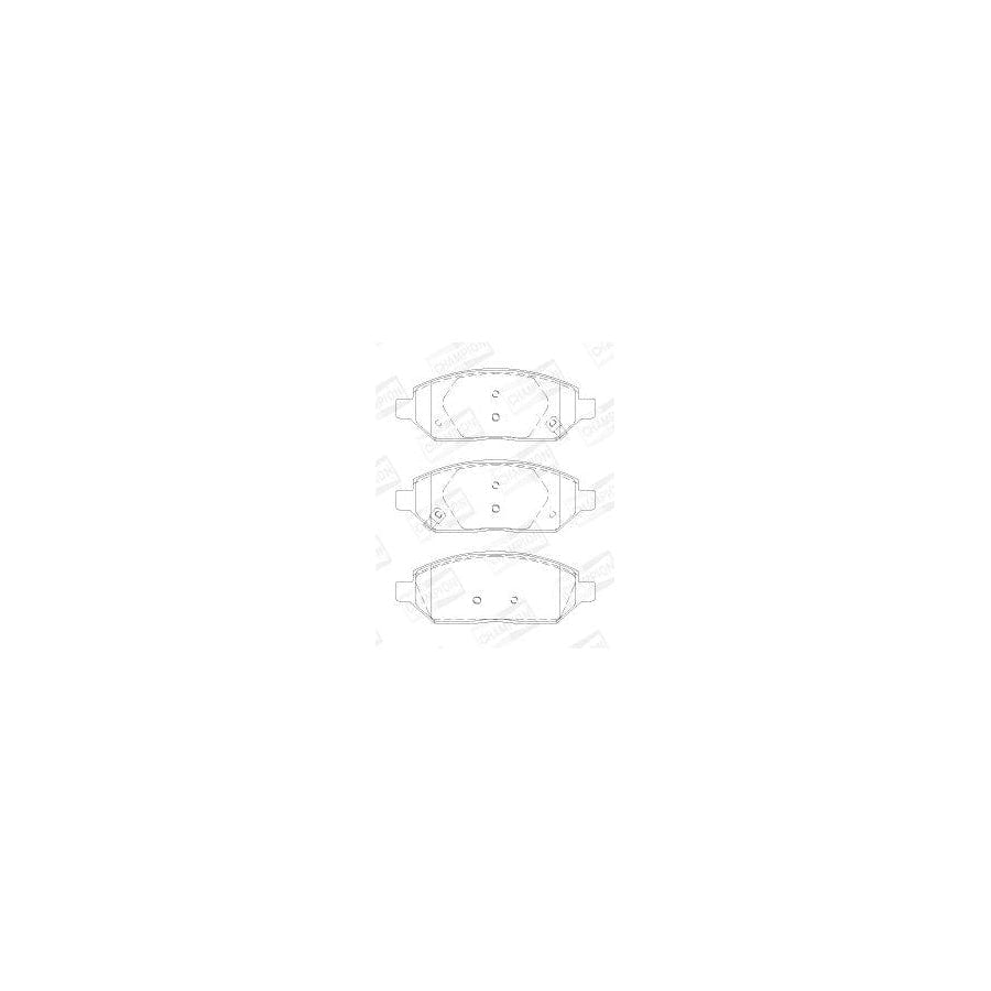 Champion 573805Ch Brake Pad Set