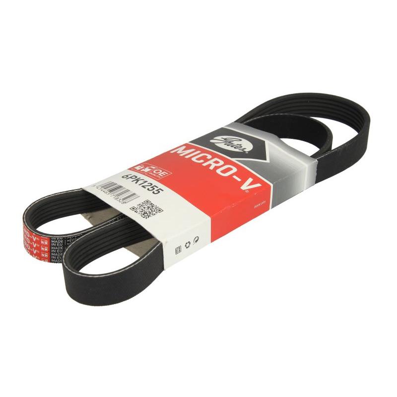 GATES GAT6PK1255 V-Ribbed Belt