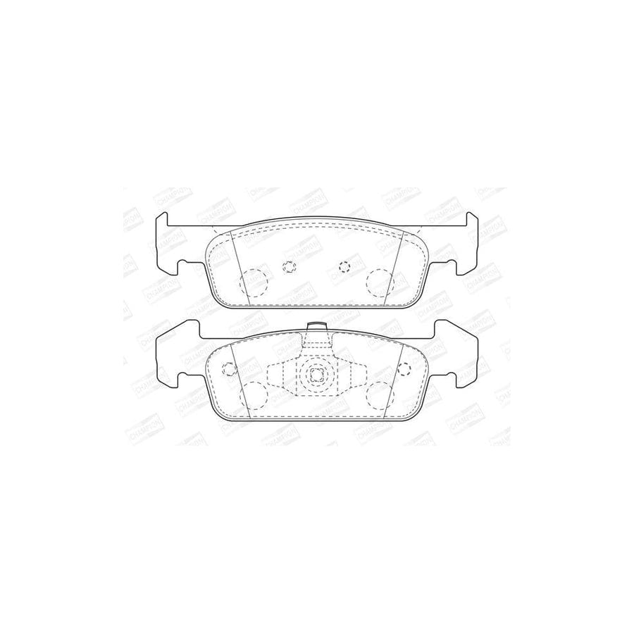 Champion 573441Ch Brake Pad Set