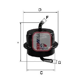 SOFIMA S1565B Fuel Filter