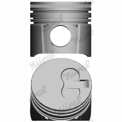 NURAL 87-105507-00 Piston
