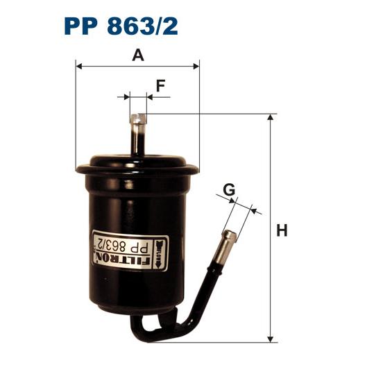 FILTRON PP863/2 Fuel Filter