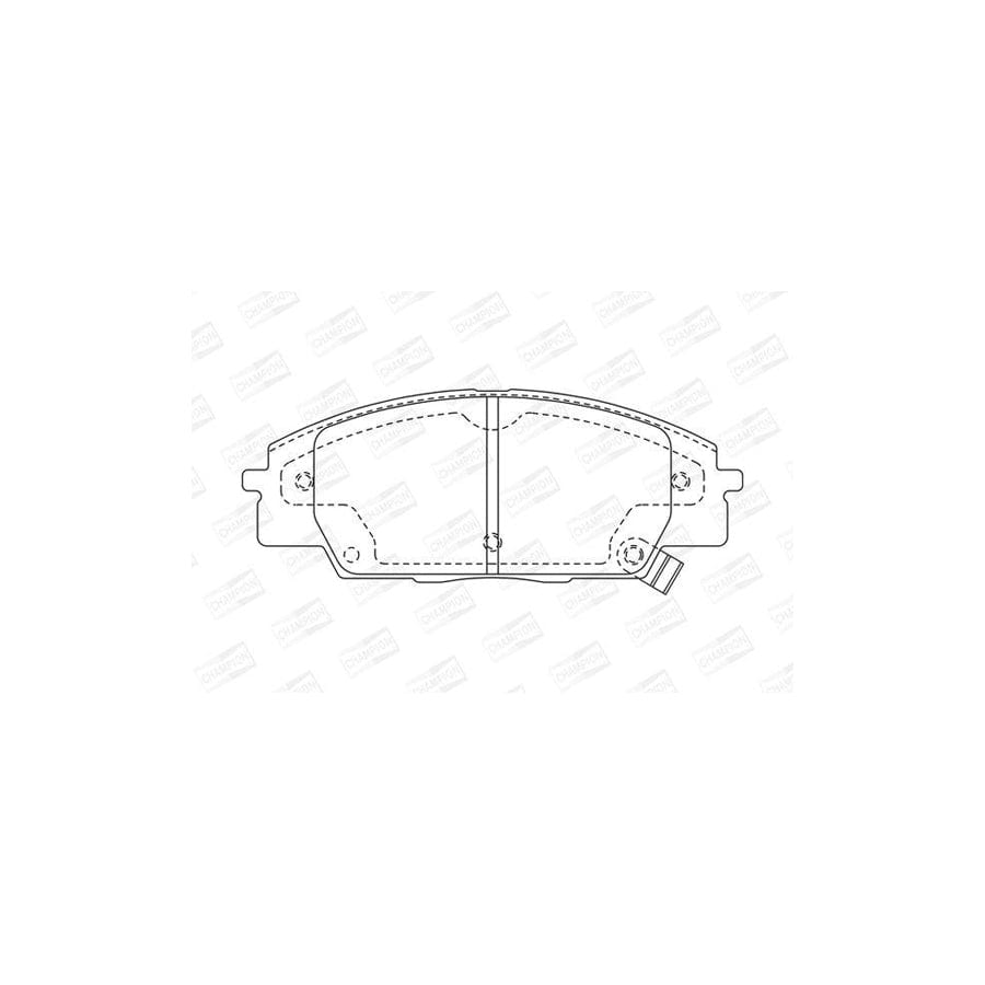Champion 572432Ch Brake Pad Set