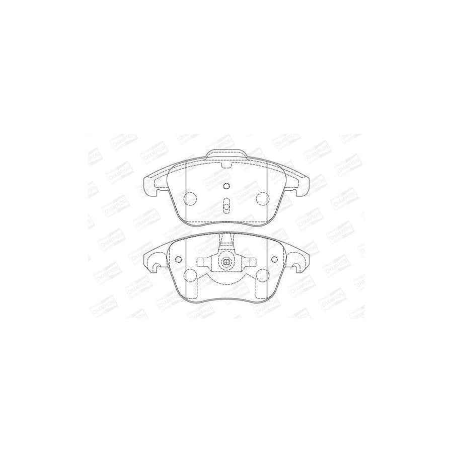 Champion 573193Ch Brake Pad Set